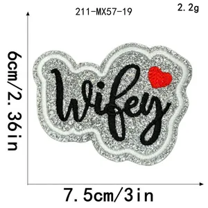 Toppa Termoadesiva Ricamata Piccola 'Religious Faith Pray God Don't Play About Me' per Vestiti e Cappelli - Product Image 6