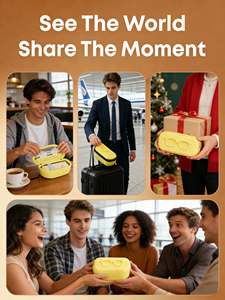 <span class=keywords><strong>EVA</strong></span> עמיד למים עבור משקפי AI חכמים - נרתיק אחסון נייד מגן עבור Meta Ray-Ban Oakley Oho - Product Image 6