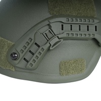 Casque MICH en matériau PE/Aramide, fourni directement par le fabricant, protection auditive, protection GA2/3 IIIA, design tactique Mich