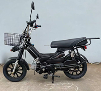 Scooter à essence 4 temps 125cc avec panier, cyclomoteur avec panier