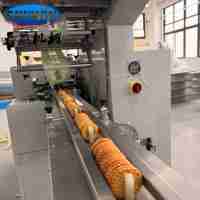 Machine à sandwichs de biscuits fourrés Skywin haut de gamme en promotion – Machine d'emballage de biscuits