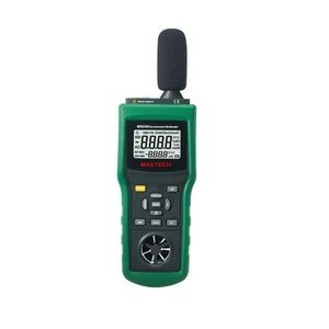 MASTECH MS6300 Illuminance Anemometer and <b>Noise</b> Meter Environmental <b>Detector</b> with Thermohygrometer Moisture Meters Product - Product Image 1