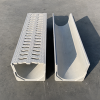 Canal de drainage en fibre de verre FRP, drain linéaire pour bâtiments commerciaux, usines industrielles, jardins et espaces extérieurs