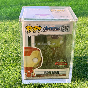 TCG Best Sellers Acrílico Funko Pop America Capitán Iron Man Thanos Modelo Figura <span class=keywords><strong>Funkos</strong></span> Pop Protection Display Case - Product Image 3