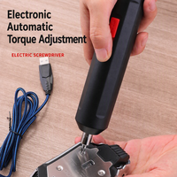 Kit de tournevis électrique miniature 47-en-1, rechargeable par USB 5V, sans fil, outil électrique industriel, couple maximal 7N.m, 1500 tr/min pour la maison