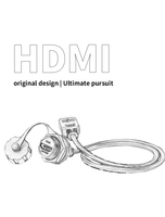 Conector Industrial Lshitech Aviation IP67 a Prueba de Agua, Cable HD de 0.3-1m, Conector Hembra/Macho, Montaje en Panel, con Puerto USB