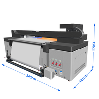 Le meilleur choix LK-1600 l'impression haute résolution Imprimante à jet d'encre grand format 1600mm * 600mm avec machine d'impression rouleau à rouleau