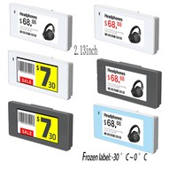 Etiqueta de Precio Electrónica ESL Bohang de 2.13 Pulgadas, Etiqueta de Precio Digital EInk, Etiqueta Electrónica de Estante para Tiendas Digitales, para Comercio Inteligente