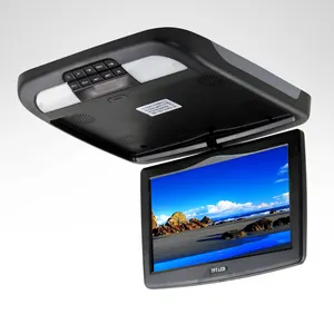 10.1 Inch Dak Monitor Met Vga Voor Auto Flip Down Monitor Een Av Ingang Tv Mount Digitale Scherm Bus Monitor