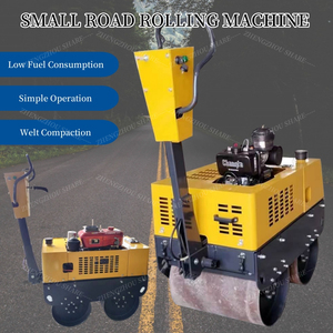 Compacteur routier à double roue, mini-compacteur à vibrations pour béton et pelouse, <span class=keywords><strong>prix</strong></span> du compacteur routier - Product Image 3