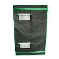 Kits complets de tente de culture 2 en 1 90x60x135 système de culture hydroponique pour serre avec extérieur Oxford 600D