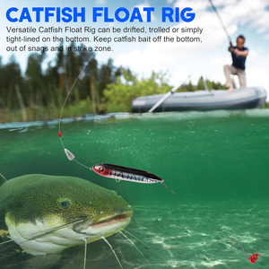 10PCS Catfish Rattling <span class=keywords><strong>Leurre</strong></span> Flottant pour Catfish, Striper, Walleye, Predator Fish, ABS Material, Plusieurs Couleurs - Product Image 4