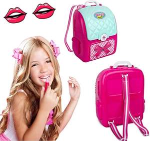 Ragazze Pretend Gioca Set di Trucco con Rosa Zaino <span class=keywords><strong>per</strong></span> Le Bambine Regalo Di Compleanno di bellezza make up kit <span class=keywords><strong>per</strong></span> le ragazze - Product Image 4