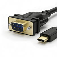 Cable convertidor serial USB-C a RS485 con chipset FTDI y conductor de cobre trenzado