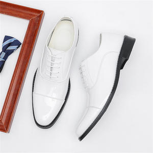 Oxfords de Negocios Casuales de Lujo para Hombre, Hechos a Mano con Tres Costuras Goodyear, de Cuero Genuino Grabado, con Cordones - Product Image 2