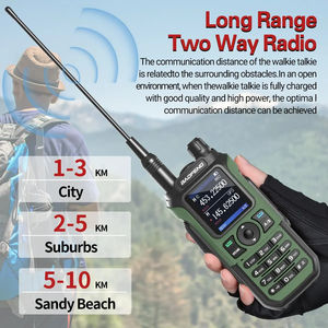 Transmisor Profesional Walkie Talkie Portátil Negro Baofeng Uv-21pro Programable por PC con Reducción de Ruido Inalámbrico de Largo Alcance - Product Image 4