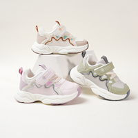 Chaussures décontractées quotidiennes pour enfants automne, marque privée, chaussures pour tout-petits à fermeture auto-agrippante, chaussures en maille pour enfants garçons et filles