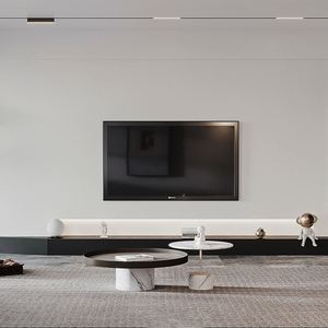 Mueble de TV Flotante para Hotel con Cajones, Mueble de Pared, Diseño Moderno, Muebles de TV de Lujo, Mueble Moderno, Muebles para el Hogar, Conjunto de Pared - Product Image 5