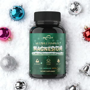 Capsule di Complesso Quadruplo di Magnesio Integratore Organico di Magnesio Glicinato+Treonato+Citrato+Malato per Adulti - Product Image 5