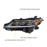 Faros Delanteros LED de Alto Rendimiento de 6000K para Toyota Camry 2018-2023, 12V, Carcasa Resistente a la Corrosión de ABS, Conexión Plug+Play