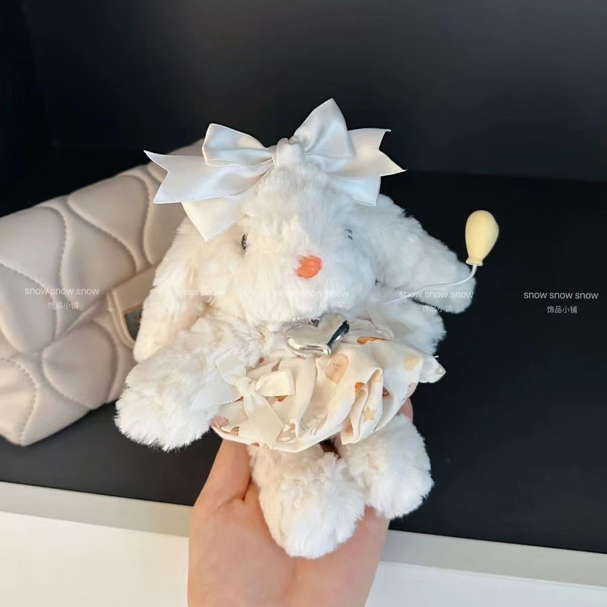 Vestido globo-hebilla de amor-sin rubor-19cm