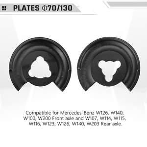 Compresor de resorte de suspensión de 5 piezas, herramientas de reparación de ejes, acero chapado en cadmio, Compatible con <span class=keywords><strong>Mercedes</strong></span> Benz - Product Image 4