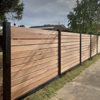 Duurzame Tuin Hek Composiet Wpc Hek Zaun Voor Garten Landschap