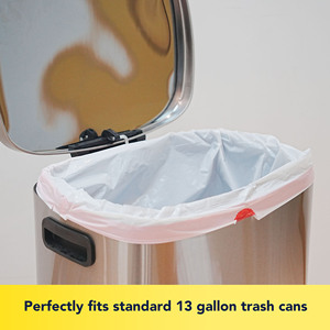 Bolsas de Basura para Cocina de <span class=keywords><strong>13</strong></span> <span class=keywords><strong>Galones</strong></span> con Cierre de Cordón, Aroma a Limón, Control de Olores, Fáciles de Usar, Bolsas de Basura Resistentes para Uso Doméstico en la Cocina - Product Image 3
