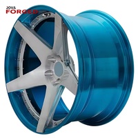 Jeu de jantes en aluminium poli à deux pièces, design concave, 18 pouces, 19, 20, 5x127, pour Journey Wrangler SRT, neuves, 40 mm, 25 mm, 100 mm