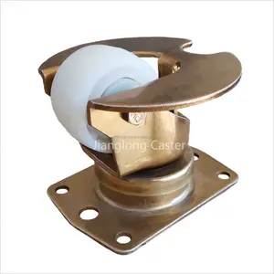 Standard swivel 250kgs air cargo caster with top guard for caster deck