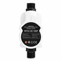 Pompe de surpression d'eau automatique 24V DC, mini pompe auto-amorçante domestique pour douche, chauffe-eau, robinet et système de plomberie