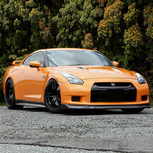 Divisor de Parachoques Delantero de Fibra de Carbono Estilo ZELE para Nissan GT-R R35 2008-2016, Protector de Alerón Delantero - Product Image 5