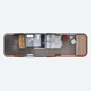 Kit de casa prefabricada Cabañas de hotel prefabricadas de lujo Suites modulares de resort ecológico con tecnología solar e inteligente - Product Image 2
