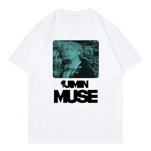 Venta al por mayor Kpop Idol Gourp Bangtan Boys JIMIN SOLO <span class=keywords><strong>MUSE</strong></span> WHO Camiseta de manga corta - Product Image 2