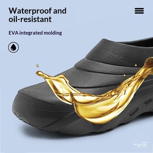 รองเท้าทำงานกันลื่นสำหรับผู้ชาย ITEC Wholesale <span class=keywords><strong>WAKO</strong></span> เหมาะสำหรับโรงงานอาหาร โรงแรม ร้านอาหาร โรงอาหาร รองเท้าเชฟกันน้ำเพื่อความปลอดภัย - Product Image 2