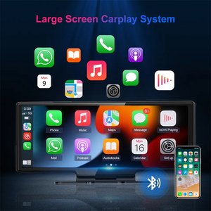 Autoradio Android Auto stéréo <span class=keywords><strong>2023</strong></span>, écran 10,26 pouces, CarPlay sans fil, système audio DVD, lecteur MP5 - Product Image 2