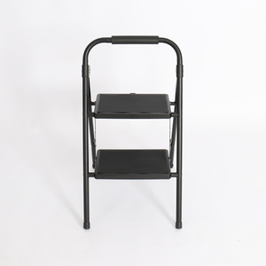 Escabeau tubulaire rond en acier, kit d'<span class=keywords><strong>échelle</strong></span> <span class=keywords><strong>coulissante</strong></span> pour <span class=keywords><strong>bibliothèque</strong></span>, petit escabeau domestique avec poignée en mousse - Product Image 3