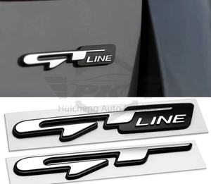 3D Métal Voiture Avant Grille Badge Arrière Tronc Autocollant GT Ligne <span class=keywords><strong>Logo</strong></span> Emblème pour KIA K3 K5 KX5 Sportage Rio pour <span class=keywords><strong>Peugeot</strong></span> GT RCZ <span class=keywords><strong>508</strong></span> - Product Image 6