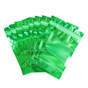 Aluminum <b>Foil</b> Stand up Pouch with Clear <b>Window</b> Ziplock Resealable Mylar Bag Food Packaging Bag for Pet Food Candy & Gift - Product Image 1