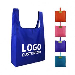 Bolsa de Compras Plegable, Lavable, de Poliéster, Reutilizable, al por Mayor en China, Precio de Fábrica - Product Image 1