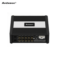 Amplificateur de voiture 12V 4 canaux avec processeur DSP 8 canaux, haute puissance RMS 4x25W, classe AB, crossovers, égaliseurs, sortie d'usine