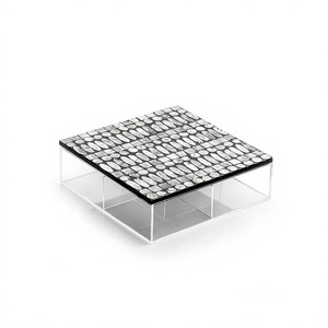 Classic Design Acrylic <b>Sweets</b> <b>Box</b> With MOP Lid Highest Quality Customized Size <b>Sweets</b> <b>Box</b> By Home Arts - Product Image 1