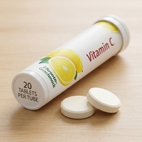 Collagène de poisson premium, vitamine C, comprimés effervescents, soutien immunitaire quotidien, éclat de la peau, revitalisant, antioxydant. Bien-être pétillant et rafraîchissant