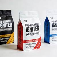 Sachet Doypack en aluminium pour poudre de supplément alimentaire, idéal pour l'emballage de protéines en poudre