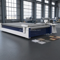 Industriële oscillerende messen snijmachine voor het verwerken van niet-asbest gasket-afdichtingsmateriaal, digitale snijder met automatische invoer, hoge snelheid