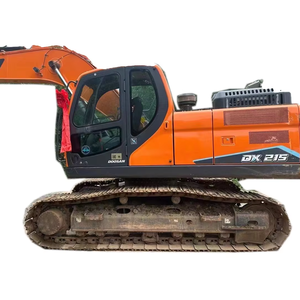 High Performance Used Doosan Dx215 WIth CE EPA Korea Excavator Doosan 21.5ton Crawler Excavator rubber <b>tyre</b> excavating <b>machine</b> - Product Image 1