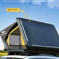 Auvent latéral de voiture, tente de toit, abri latéral, protection imperméable contre les UV pour le camping et les voyages