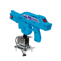 Vente chaude Machine de jeu d'arcade vidéo à pièces pour enfants en métal plastique en bois pistolet de tir modèle amusant jeu d'amusement