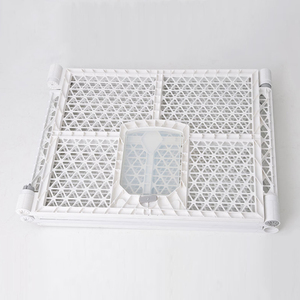 Recinto Pieghevole per Cani da Interno, Box per Cuccioli, Gabbia in Metallo, Recinzione per Esercizio - Product Image 3