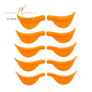 Pinky leem No Glue Silicone <b>Lash</b> Lift Rods 5 Pairs <b>Lash</b> Lift Silicone Pads Soft Reusable <b>Lash</b> Lift and <b>Tint</b> Tool - Product Image 4